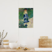 Renoir - ein Mädchen mit einer Wasserdose Poster (Küche)