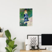 Renoir: Ein Mädchen mit einer Wasserdose Poster (Heimbüro)