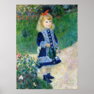 Renoir: Ein Mädchen mit einer Wasserdose Poster