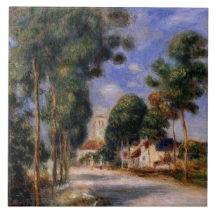 Renoir - Eintritt in das Dorf Essoyes Fliese