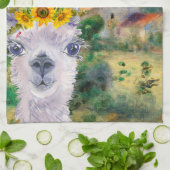 Renoir Environments von Briey und dem Extravagante Geschirrtuch (Gefaltet)