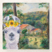 Renoir Environments von Briey und dem Extravagante Glasuntersetzer (Vorderseite)