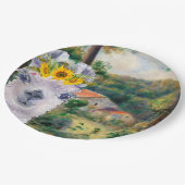 Renoir Environments von Briey und dem Extravagante Pappteller (Schrägansicht)