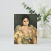 Renoir Fine Art Postcard Postkarte (Stehend Vorderseite)
