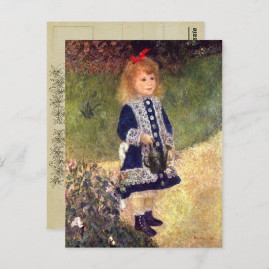 Renoir Fine Art Postcard Postkarte (Vorne/Hinten)