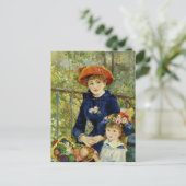 Renoir Fine Art Postcard - Renoir Gemälde Postkarte (Stehend Vorderseite)