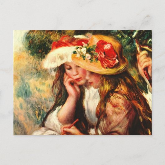 Renoir Fine Art Postcard - Renoir Gemälde Postkarte (Vorderseite)