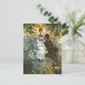 Renoir Fine Art Postkarte (Stehend Vorderseite)