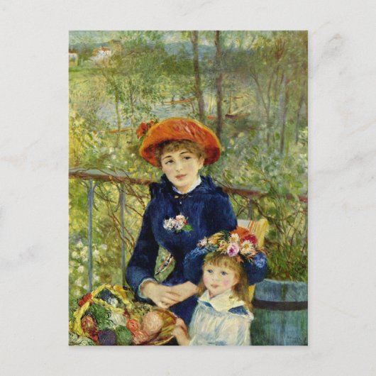 Renoir Fine Art Postkarte (Vorderseite)