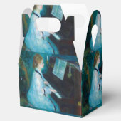 Renoir Frau am Piano Vintage Impressionistin Geschenkschachtel (Geöffnet)