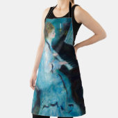 Renoir Frau am Piano Vintage Impressionistin Schürze (InSitu)