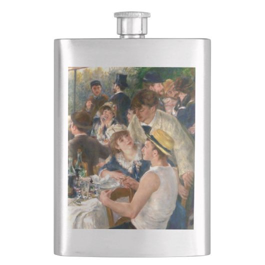 Renoir French Luncheon Boating Party Flachmann (Vorderseite)