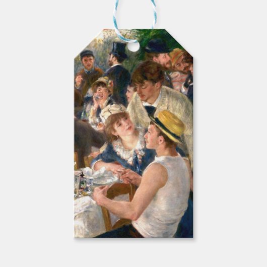 Renoir French Luncheon Boating Party Geschenkanhänger (Vorderseite)