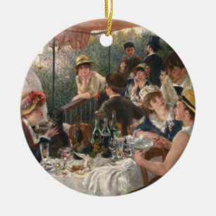 Renoir French Luncheon Boating Party Keramikornament
