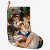 Renoir French Luncheon Boating Party Kleiner Weihnachtsstrumpf (Vorderseite)