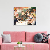 Renoir French Luncheon Boating Party Leinwanddruck (Insitu (Wohnzimmer))