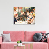 Renoir French Luncheon Boating Party Leinwanddruck (Insitu (Wohnzimmer))