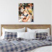 Renoir French Luncheon Boating Party Leinwanddruck (Insitu (Schlafzimmer))