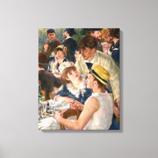 Renoir French Luncheon Boating Party Leinwanddruck (Vorderseite)