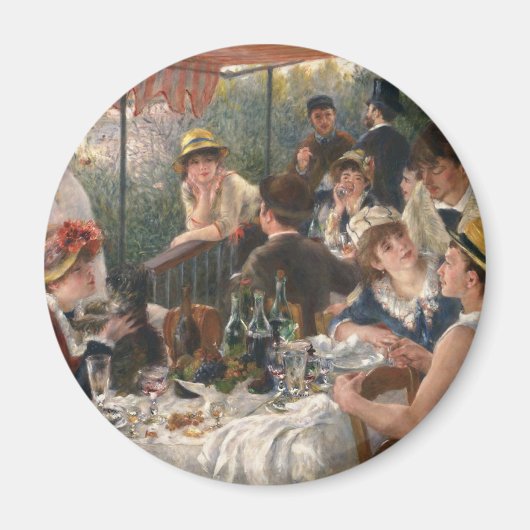 Renoir French Luncheon Boating Party Magnet (Vorne)