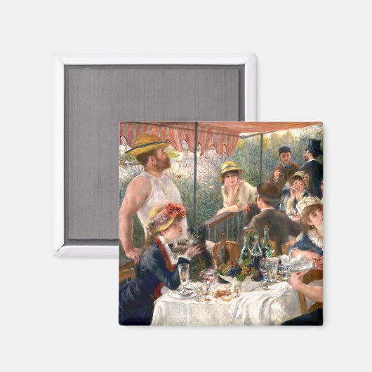 Renoir French Luncheon Boating Party Magnet (Vorderseite/Rückseite)