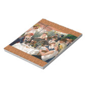 Renoir French Luncheon Boating Party Notizblock (Rotiert)