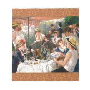 Renoir French Luncheon Boating Party Notizblock