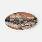 Renoir French Luncheon Boating Party Pappteller (Schrägansicht)