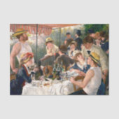 Renoir French Luncheon Boating Party Seidenpapier (Vorderseite)