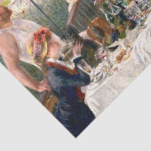 Renoir French Luncheon Boating Party Seidenpapier (Ausschnitt)