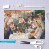 Renoir French Luncheon Boating Party Seidenpapier (Handwerk)