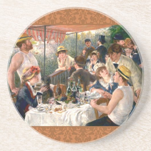 Renoir French Luncheon Boating Party Untersetzer (Vorne)