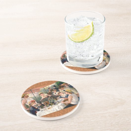 Renoir French Luncheon Boating Party Untersetzer (Seite)