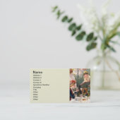 Renoir French Luncheon Boating Party Visitenkarte (Stehend Vorderseite)