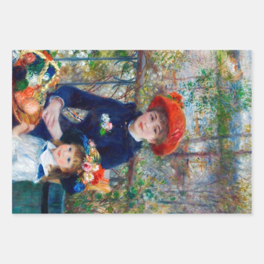 Renoir Geschenkpapier Set (Vorderseite)