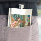 Renoir Girls am Piano Impressionismus Malerei Flachmann (Beispiel)