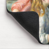 Renoir Girls am Piano Impressionismus Malerei Mousepad (Ecke)