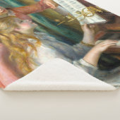 Renoir Girls am Piano Impressionismus Malerei Sherpadecke (3/4)