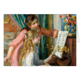 Renoir Girls am Piano Impressionist