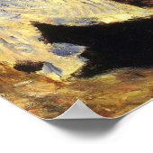 Renoir - Im Garten 1876 Poster (Ecke)