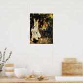 Renoir - Im Garten 1876 Poster (Küche)