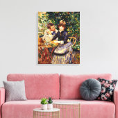 Renoir - Im Garten Leinwanddruck (Insitu (Wohnzimmer))