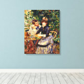 Renoir - Im Garten Leinwanddruck (Insitu (Holzboden))