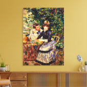 Renoir - Im Garten Leinwanddruck (Insitu (Wohnzimmer))