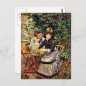 Renoir - Im Garten Postkarte (Vorne/Hinten)