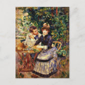 Renoir - Im Garten Postkarte (Vorderseite)