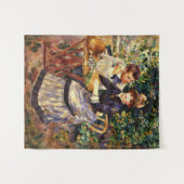 Renoir - Im Garten Wandteppich (Vorderseite (Horizontal))