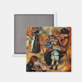 Renoir: Im Luxembourg Gardens Magnet (Vorderseite/Rückseite)
