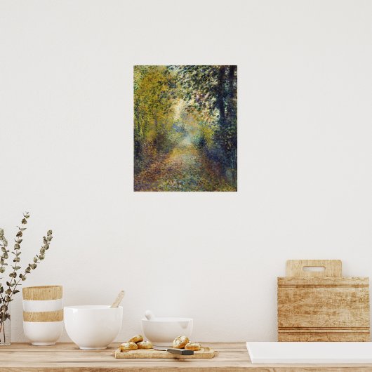 Renoir - im Wald Poster (Küche)