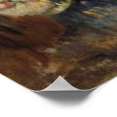 Renoir ist eine Vase der Peonies Poster (Ecke)